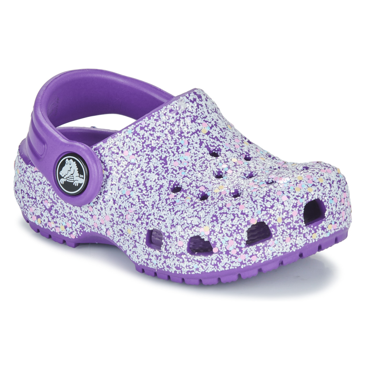 Chaussures Fille Sabots Crocs Classic Glitter Clog T 