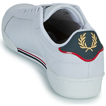 Fred Perry B722 LEATHER Weiß
