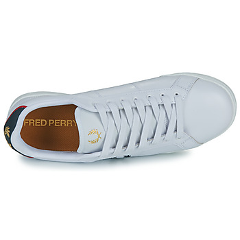 Fred Perry B722 LEATHER Weiß