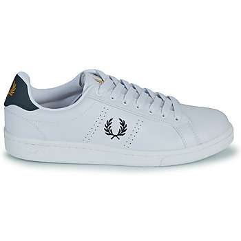 Fred Perry B721 LEATHER Weiß