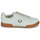 Schuhe Herren Sneaker Low Fred Perry B722 LEATHER Weiß / Braun,
