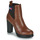 Schuhe Damen Low Boots Tommy Jeans Essentials High Heel Boot Braun,