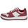 Schuhe Damen Sneaker Low Tommy Jeans TJW RETRO BASKET LEATHER Weiß / Rot