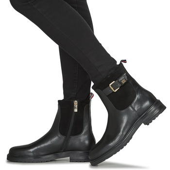 Tommy Hilfiger THERMO MATERIAL MIX BELT BOOTIE 