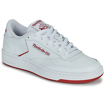Schuhe Sneaker Low Reebok Classic CLUB C 85 Weiß / Rot