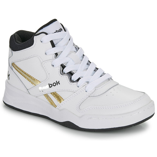 Schuhe Kinder Sneaker Low Reebok Classic BB4500 COURT Weiß / Golden