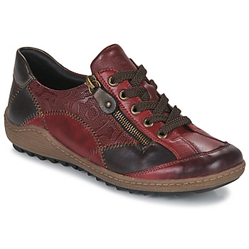 Schuhe Damen Sneaker Low Remonte R1430-35 Bordeaux / Braun,