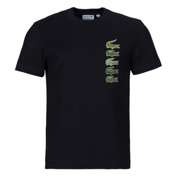 Kleidung Herren T-Shirts Lacoste TH3563-HDE Marineblau