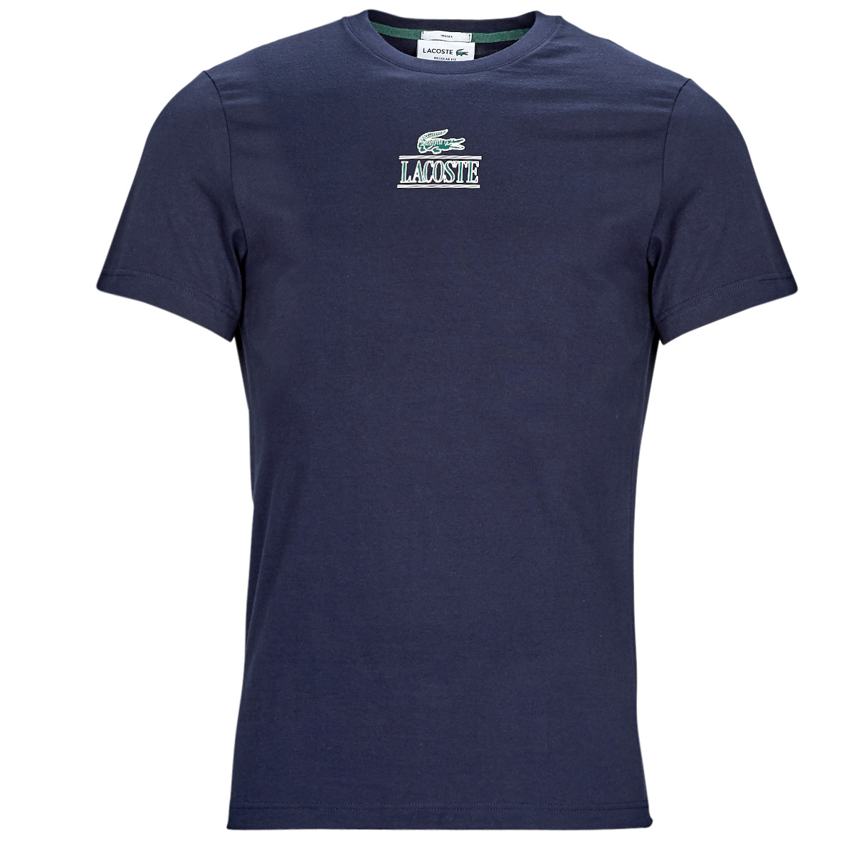 Kleidung Herren T-Shirts Lacoste TH1147 Marineblau