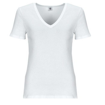 Vêtements Femme T-shirts manches courtes Petit Bateau MC COL V 