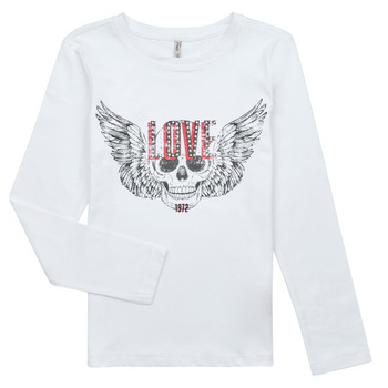 Abbigliamento Bambina T-shirts a maniche lunghe Only KOGTENNA FIT L/S BOX TOP CS 