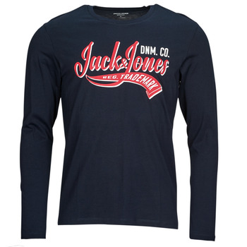 Vêtements Homme T-shirts manches longues Jack & Jones JJELOGO TEE LS O-NECK 2 COL AW23 SN 