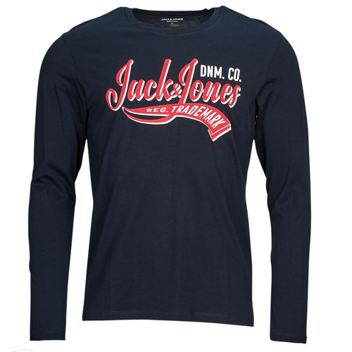 Abbigliamento Uomo T-shirts a maniche lunghe Jack & Jones JJELOGO TEE LS O-NECK 2 COL AW23 SN 