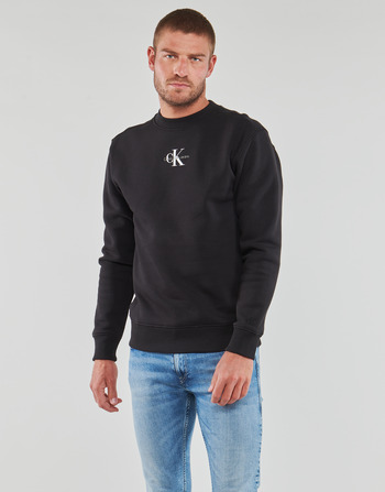 Kleidung Herren Sweatshirts Calvin Klein Jeans MONOLOGO CREW NECK    