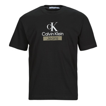 Kleidung Herren T-Shirts Calvin Klein Jeans STACKED ARCHIVAL TEE    