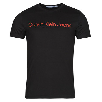 Kleidung Herren T-Shirts Calvin Klein Jeans CORE INSTITUTIONAL LOGO SLIM TEE Rot