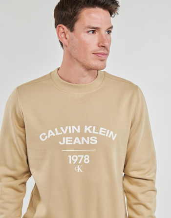 Calvin Klein Jeans VARSITY CURVE CREW NECK 