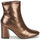 Schuhe Damen Low Boots Moony Mood NEW02 Bronze