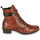 Schuhe Damen Low Boots Rieker Y0702-24 Braun,