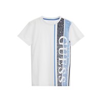 Kleidung Jungen T-Shirts Guess L3YI34 Weiß / Blau
