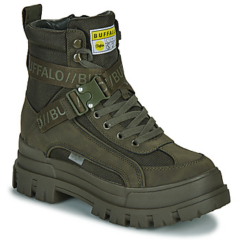 Schuhe Damen Boots Buffalo ASPHA COM1 Khaki