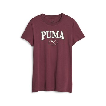 Vêtements Fille T-shirts manches courtes Puma PUMA SQUAD GRAPHIC TEE G 