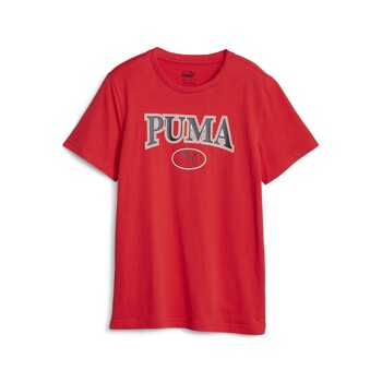 Kleidung Jungen T-Shirts Puma PUMA SQUAD TEE B Rot