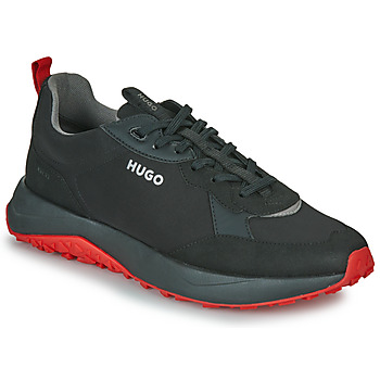 Schuhe Herren Sneaker Low HUGO Kane_Runn_mfny_N Rot