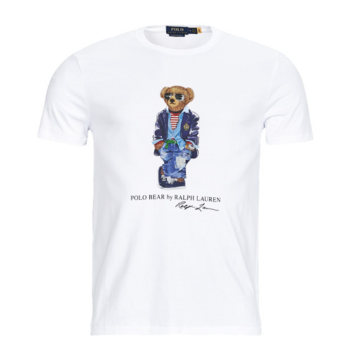 Vêtements Homme T-shirts manches courtes Polo Ralph Lauren T-SHIRT AJUSTE EN COTON REGATTA BEAR 