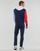 Kleidung Herren Sweatshirts Polo Ralph Lauren SWEATSHIRT CAPUCHE COLORBLOCK BEAR BRODé Marineblau / Rot / Blau / Weiß