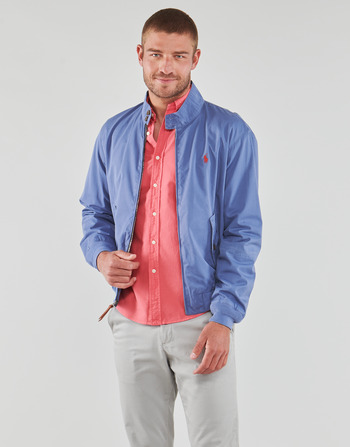 Kleidung Herren Jacken Polo Ralph Lauren BLOUSON ZIPPE AVEC DOUBLURE TARTAN Blau / Blau