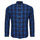 Kleidung Herren Langärmelige Hemden Polo Ralph Lauren CHEMISE COUPE DROITE EN FLANELLE Blau