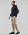 Kleidung Herren Strickjacken Polo Ralph Lauren PULL DEMI ZIP EN COTON TEXTURE Marineblau