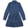 Kleidung Mädchen Kurze Kleider Polo Ralph Lauren LOUELLA DRSS-DRESSES-DAY DRESS Marineblau / Weiß