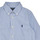 Kleidung Jungen Langärmelige Hemden Polo Ralph Lauren SLIM FIT-TOPS-SHIRT Blau / Weiß