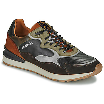 Schuhe Herren Sneaker Low Pantofola d'Oro TREVISO RUNNER UOMO LOW Braun, / Khaki