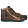 Schuhe Damen Sneaker High Pataugas PALME/MIX Schokolade