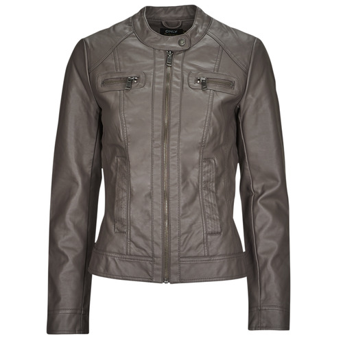 Abbigliamento Donna Giacca in cuoio / simil cuoio Only ONLBANDIT FAUX LEATHER BIKER  OTW 