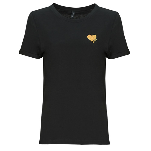 Abbigliamento Donna T-shirt maniche corte Only ONLKITA S/S LOGO TOP 
