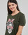 Vêtements Femme T-shirts manches courtes Only ONLABELLA L/S GLITTER V-NECK CS KNT 