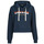 Kleidung Damen Sweatshirts Only ONLPIXA L/S HOOD CS SWT Marineblau