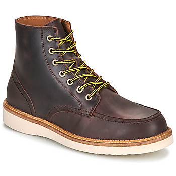 Chaussures Homme Boots Selected SLHTEO NEW LEATHER MOC-TOE BOOT 