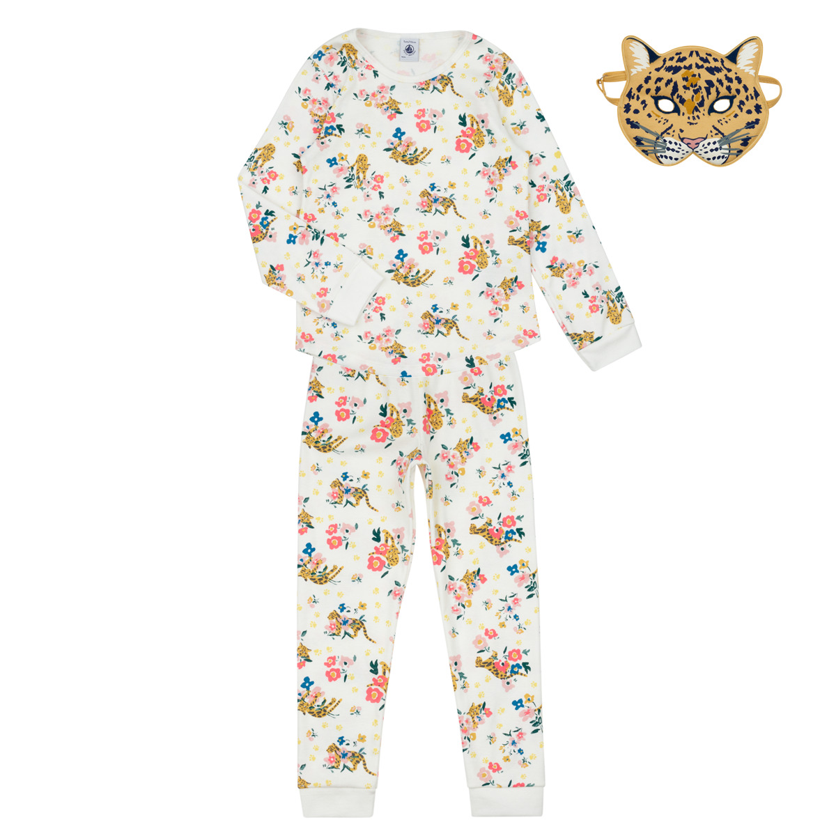 Kleidung Mädchen Pyjamas/ Nachthemden Petit Bateau LIBALE Bunt