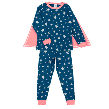 Kleidung Jungen Pyjamas/ Nachthemden Petit Bateau LUI Bunt