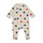 Kleidung Kinder Pyjamas/ Nachthemden Petit Bateau LERE Weiß / Marineblau / Rot