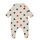 Kleidung Kinder Pyjamas/ Nachthemden Petit Bateau LERE Weiß / Marineblau / Rot