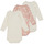 Abbigliamento Bambina Pigiami / camicie da notte Petit Bateau BODY US ML CLOUDY PACK X3 