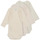 Kleidung Kinder Pyjamas/ Nachthemden Petit Bateau BODY US ML CUR DE BEURRE PACK X3 Weiß