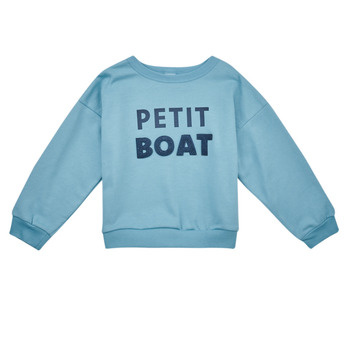 Kleidung Jungen Sweatshirts Petit Bateau LOGO Blau
