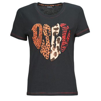Vêtements Femme T-shirts manches courtes Desigual HEART 